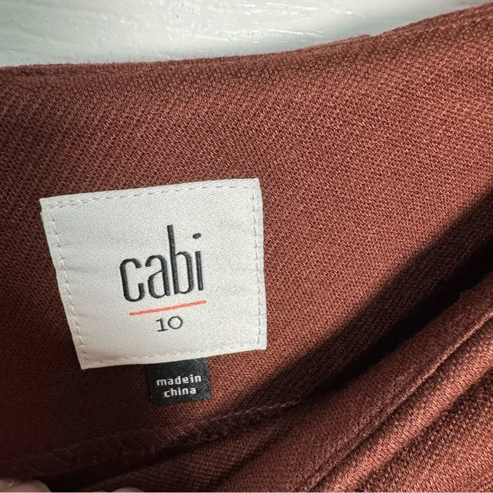 CAbi Rich Brown Pencil Skirt‎